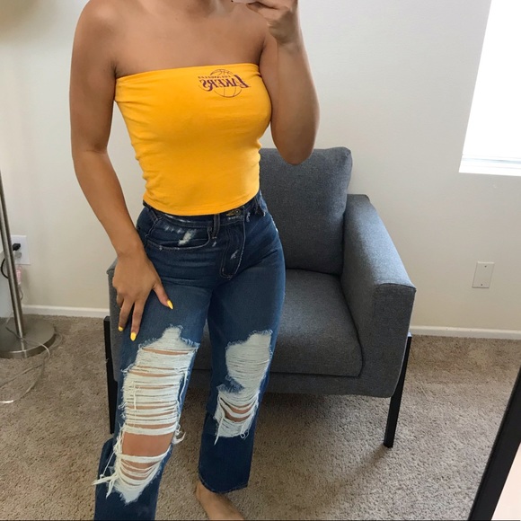 lakers tube top